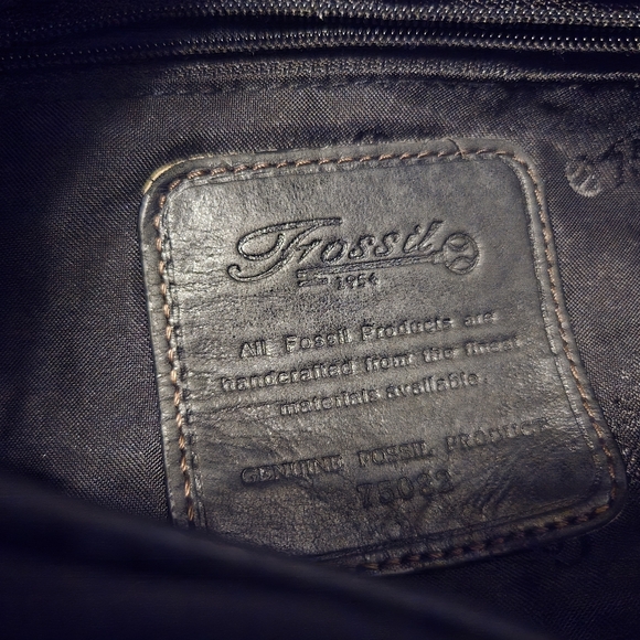 Fossil Vintage Black Leather - Picture 9 of 9